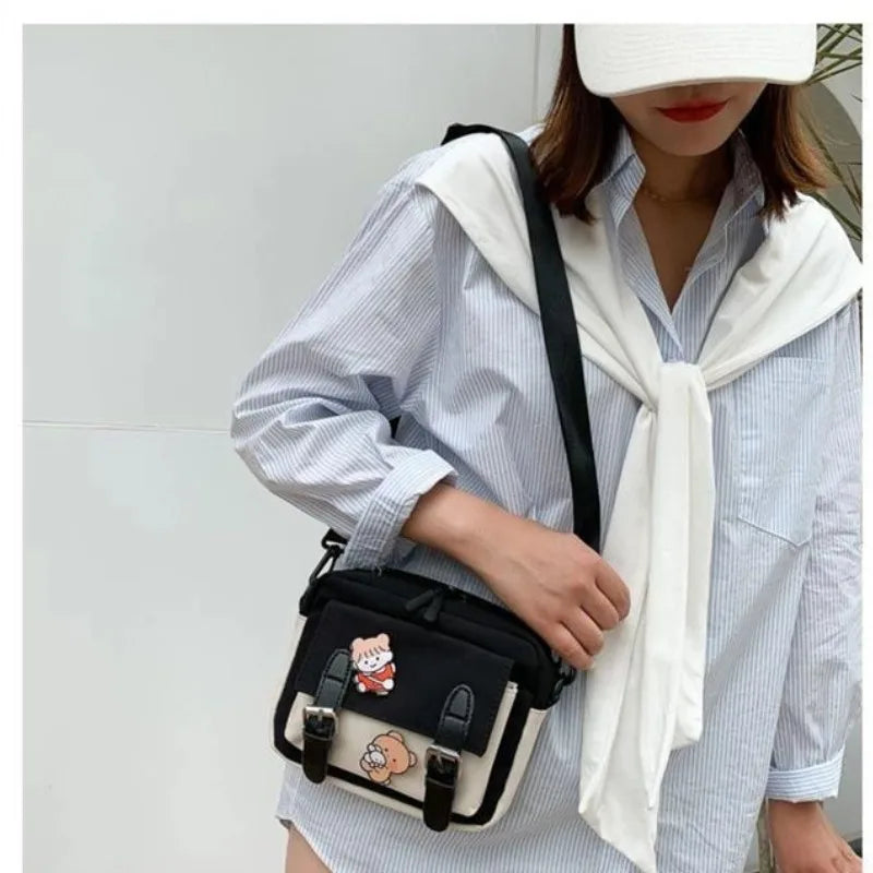 Chic Canvas Crossbody