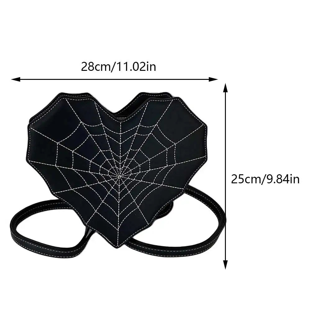 Gothic Cobweb Shoulder Bag