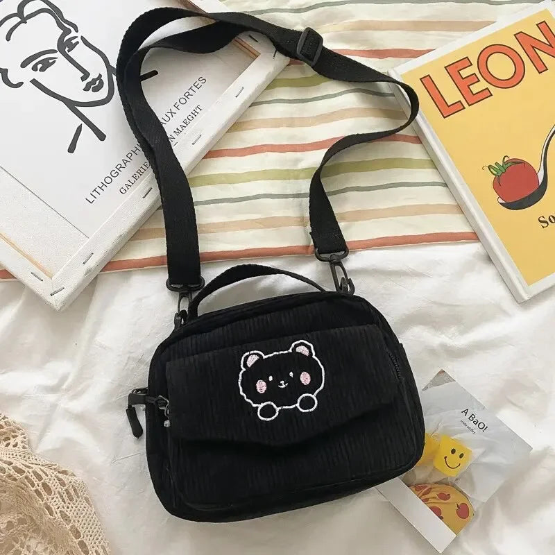 Cozy Teddy Diagonal Bag